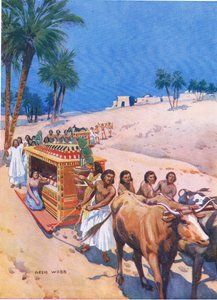 A Funeral Procession in Ancient Egypt