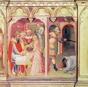 The Martyrdom of St. John the Baptist, Predella Panel from St. Nemesius and St. John the Baptist