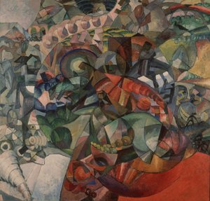 Allegory of the Patriotic War of 1812 by Aristarkh Vasilievic Lentulov