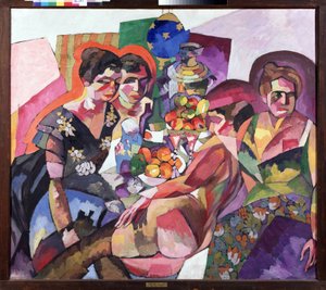 Women and Fruits by Aristarkh Vasilievic Lentulov