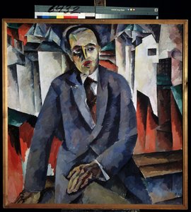 Portrait of the Regisseur Alexander Tairov by Aristarkh Vasilievic Lentulov
