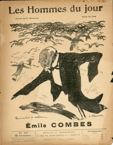 Cover of Les Hommes du jour, number 10 by Aristide Delannoy