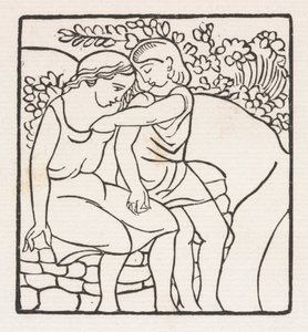 Daphnis and Chloe: Daphnis and Chloe at Play by Aristide Maillol