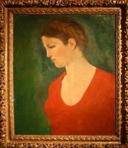 Portrait of Dina by Aristide Maillol