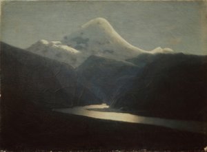 At the Mount Elbrus, 1870s