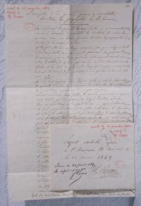 Letter Describing Fizeau