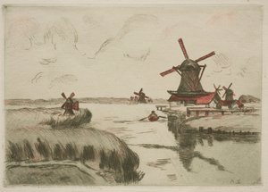 View from Saardam by Armand Guillaumin