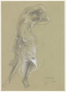 Dancing Half-Naked Woman