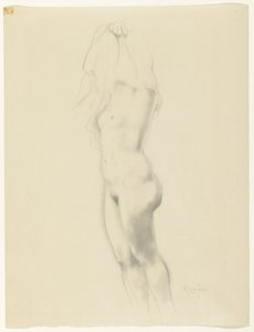 Standing Female Nude