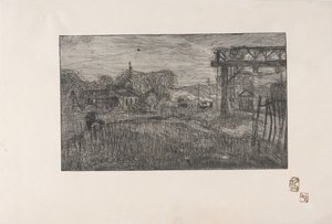 The Valmondois Train Station 1893