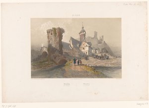 View of Sonnenberg near Wiesbaden (Views along the Rhine)