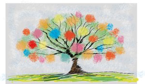 Colorful Tree by Armin Mumper