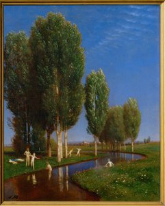 A Summer Day by Arnold Böcklin
