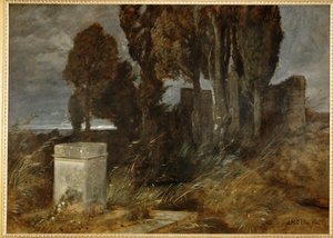 Sanctuary of Hercules by Arnold Böcklin