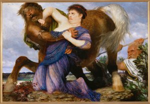 Nessus and Deianira by Arnold Bocklin