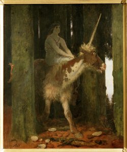 The Silence of the Woods by Arnold Böcklin