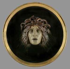 Shield with the Face of Medusa by Arnold Böcklin