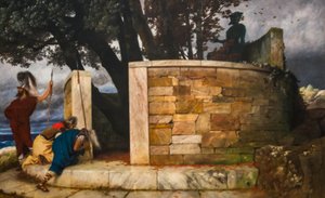 The Sanctuary of Hercules by Arnold Böcklin