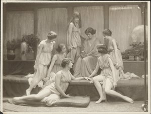 Isadora Duncan and Group