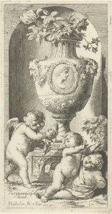 Allegory of Transience by Arnold Houbraken