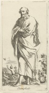 Personified Eternity by Arnold Houbraken