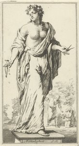 Personification of Charity (Mildadigheit) by Arnold Houbraken