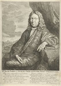 Portrait of Jacob Sasbout Souburg by Arnold Houbraken