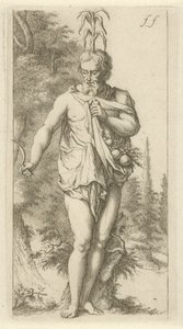Priapus by Arnold Houbraken