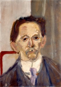 Portrait of Alexander von Zemlinsky by Arnold Schoenberg