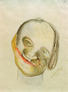 Caricature 8 by Arnold Schönberg