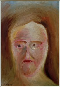 Portrait by Arnold Schönberg