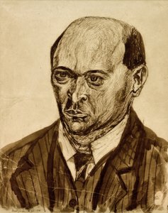 Self-Portrait by Arnold Schönberg
