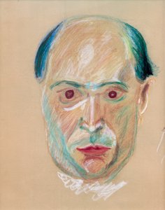 Self-Portrait by Arnold Schönberg