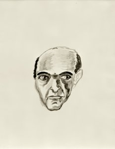 Self-Portrait by Arnold Schönberg