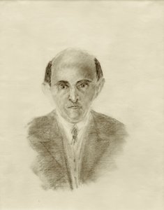 Self-Portrait by Arnold Schönberg