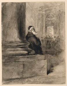 Old Monk by Arnold William Brunner