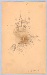 Tower at Vevay by Arnold William Brunner