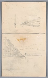Two Sketches of Ridges by Arnold William Brunner