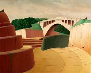 Spillway, Ashokan Dam by Arnold Wiltz