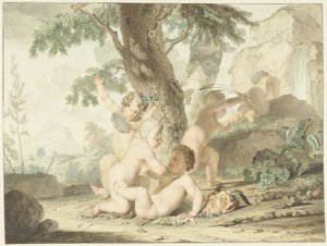 Playing Naked Boys by Arnout Rentinck