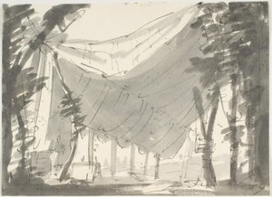 Tents in a Landscape by Aron Wallick