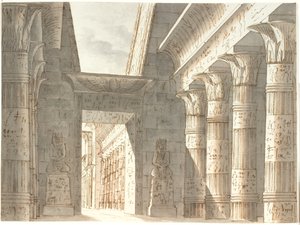 Egyptian Temple by Aron Wallick
