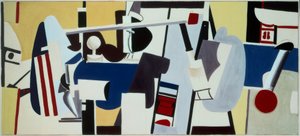 Study for mural for Administration Building, Newark Airport, New Jersey by Arshile Gorky