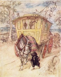 Illustration for The Wind in the Willows by Kenneth Grahame