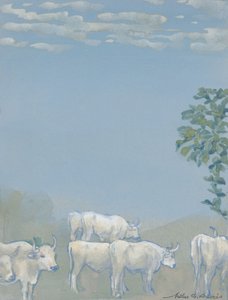 Landscape with Cows