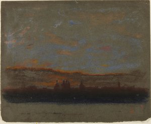 Sunset by Arthur Bowen Davies