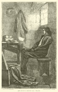 John Bunyan in Bedford Gaol by Arthur Boyd Houghton