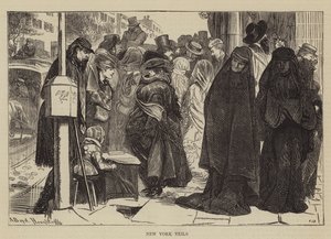 New York Veils by Arthur Boyd Houghton