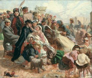 Ramsgate Sands by Arthur Boyd Houghton