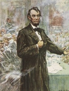 Abraham Lincoln, the Great Emancipator, Illustration from 